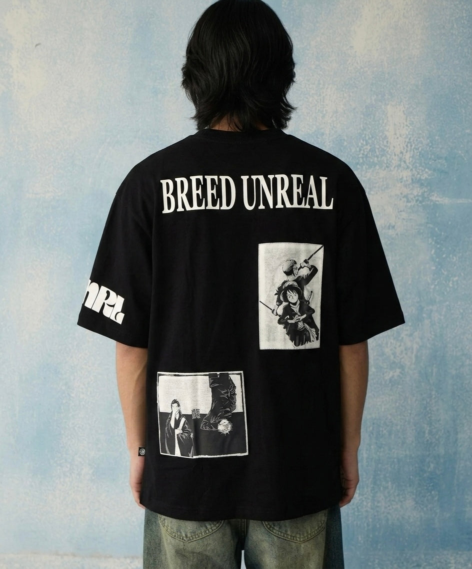 Anime Patch Oversized T-Shirt