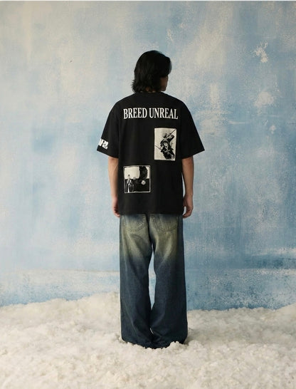Anime Patch Oversized T-Shirt