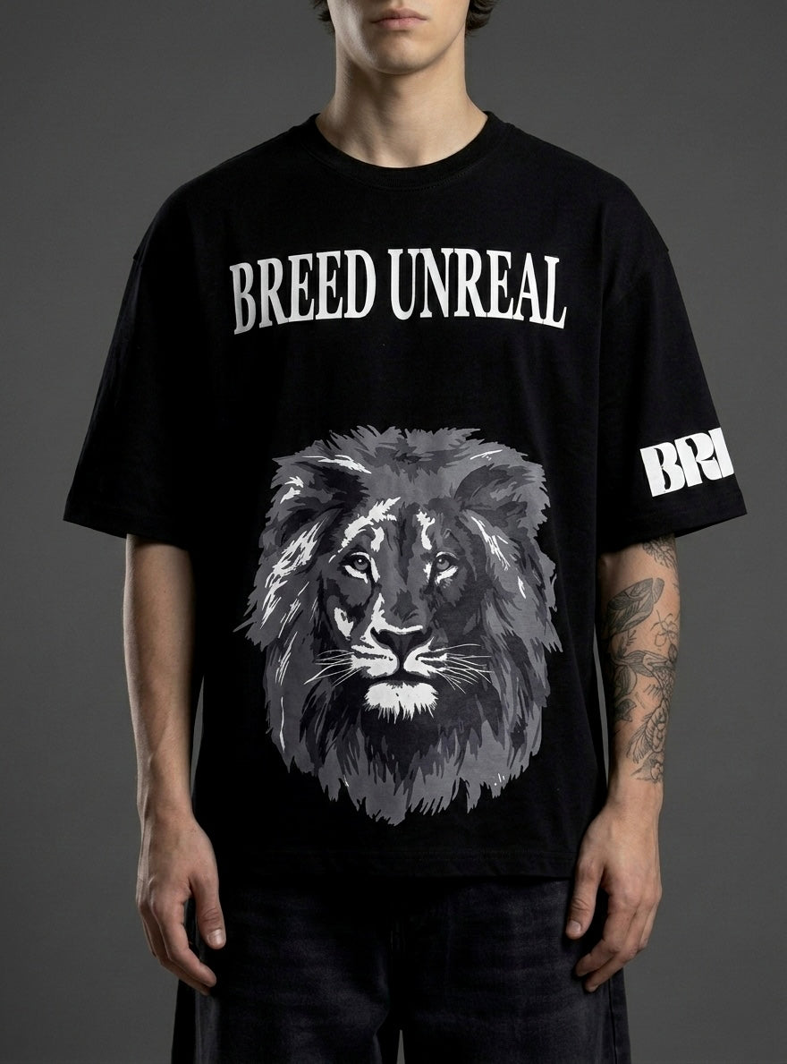 The Majestic Lion Oversized T-Shirt