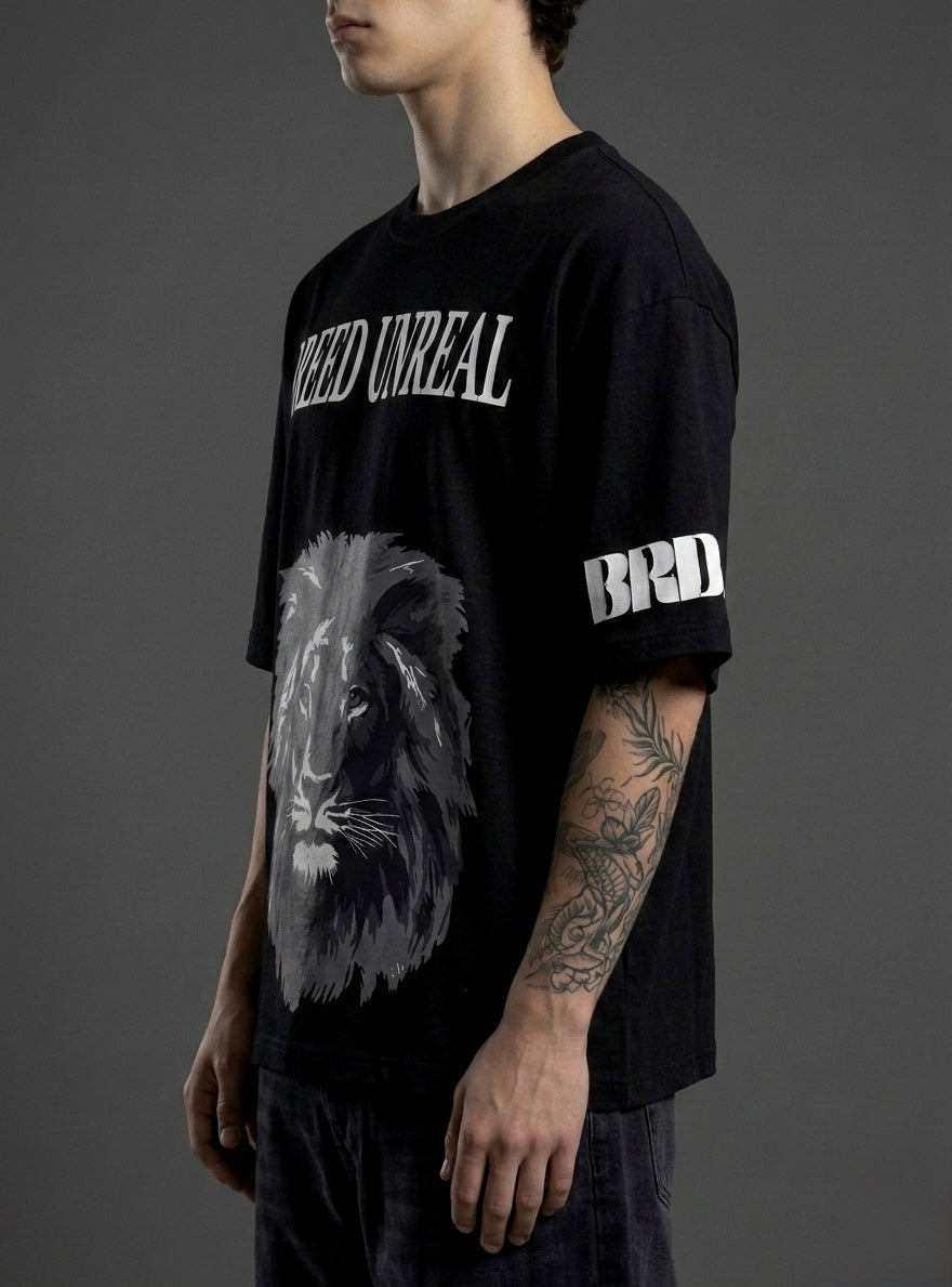 The Majestic Lion Oversized T-Shirt