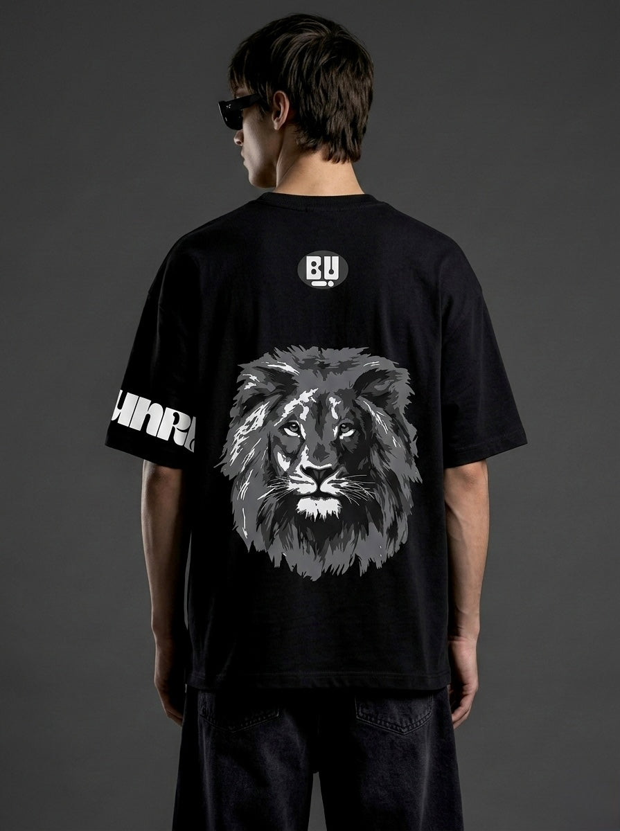 The Majestic Lion Oversized T-Shirt