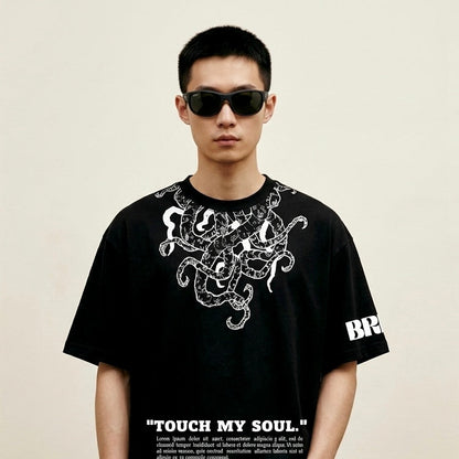 Deadly Tentacles Oversized T-Shirts