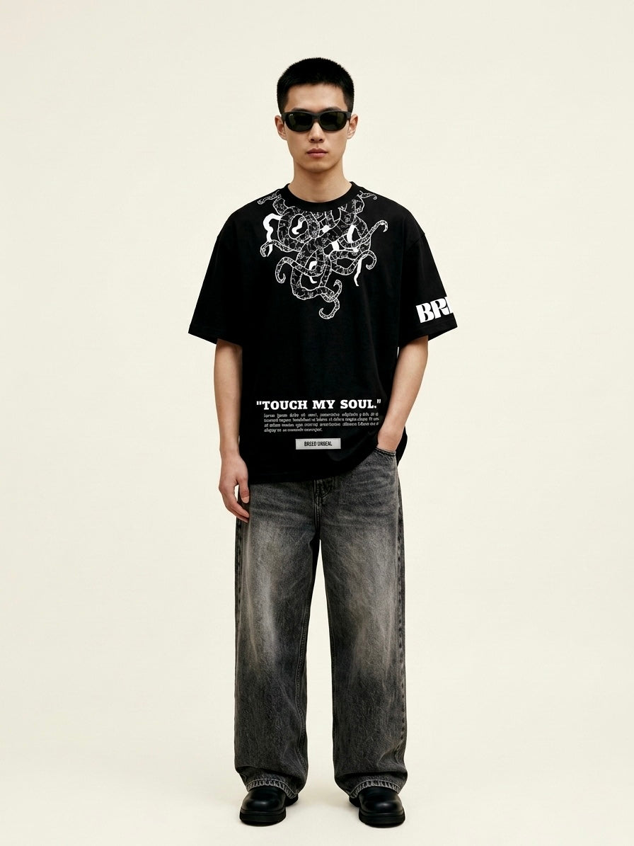 Deadly Tentacles Oversized T-Shirts