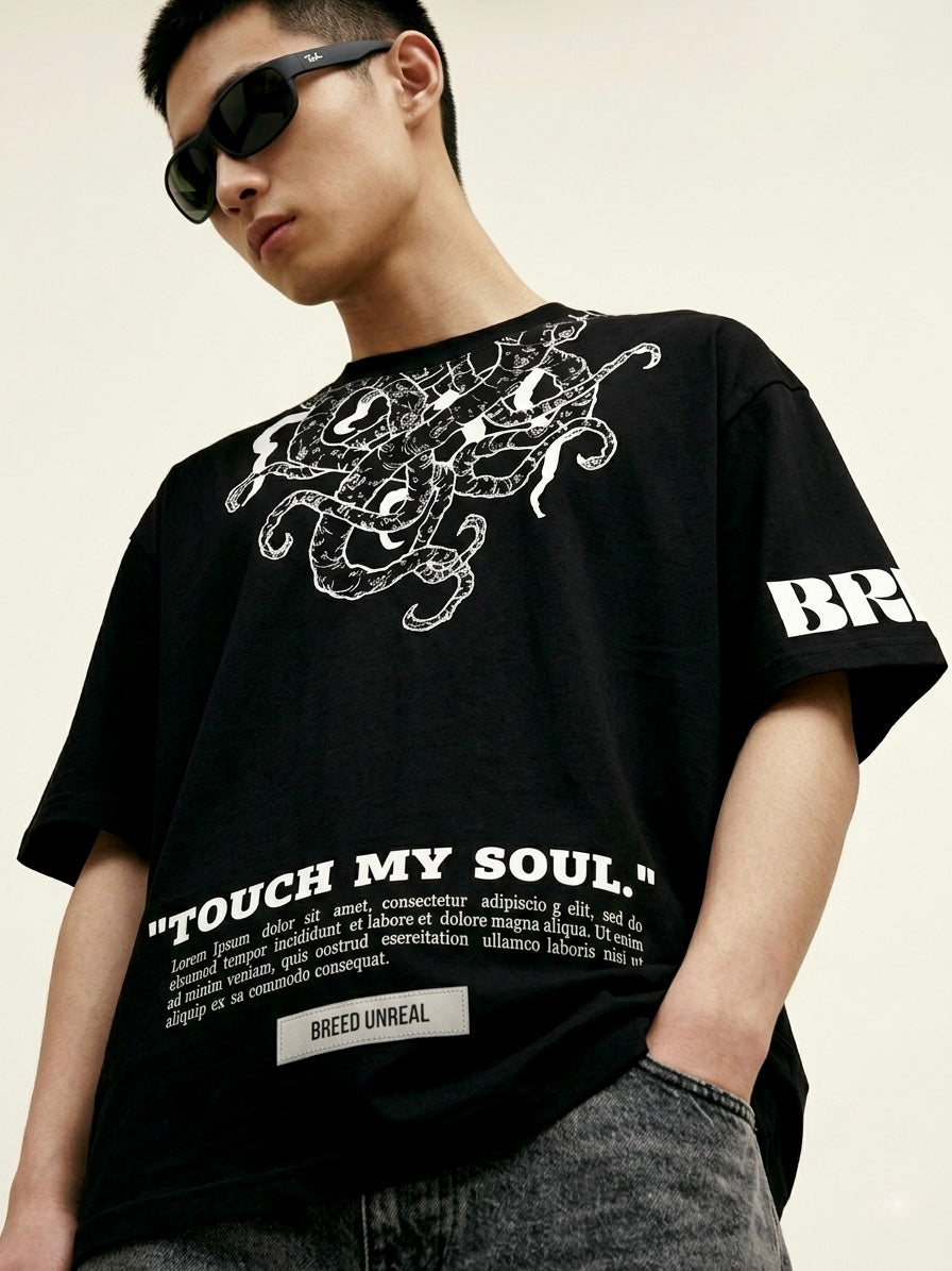Deadly Tentacles Oversized T-Shirts