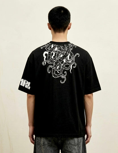Deadly Tentacles Oversized T-Shirts