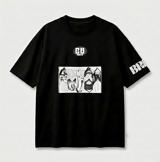 Anime Patch Oversized T-Shirt