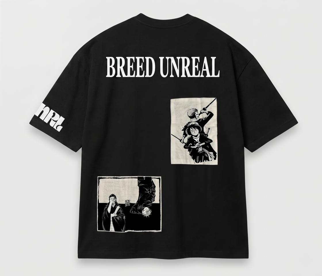 Anime Patch Oversized T-Shirt